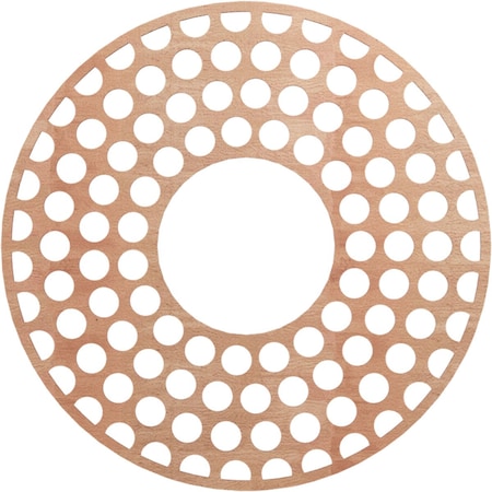 Ekena Millwork Fink Wood Fretwork Pierced Ceiling Medallion, Cherry, 40"OD x 14 1/2"ID x 1/4"T CMWP40X40X0250FFCH